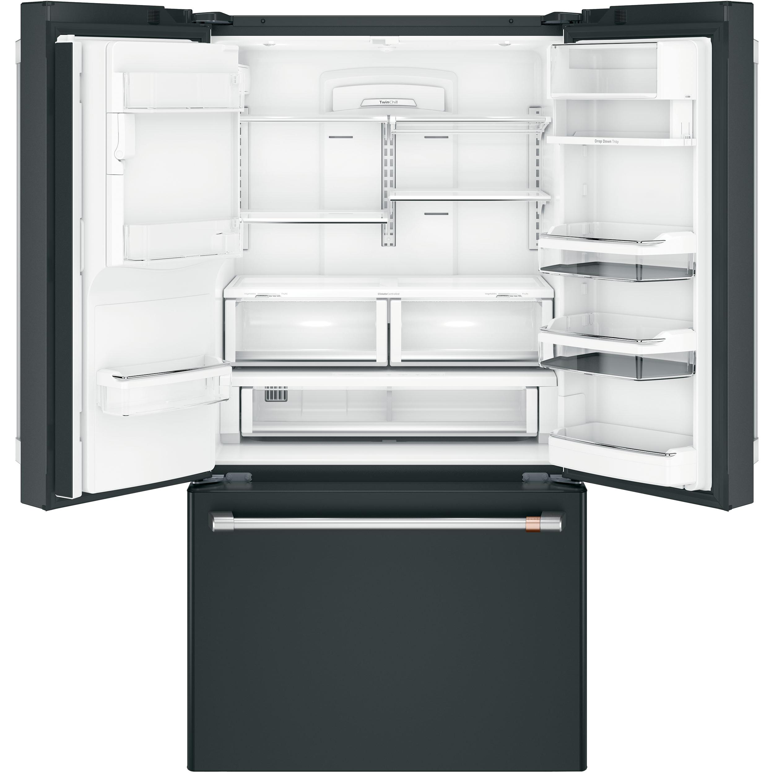  Café 36-inch, 22.2 cu.ft. Counter-Depth French 3-Door Refrigerator with Hot Water Dispenser CYE22TP3MD1 IMAGE 3