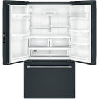  Café 36-inch, 23.1 cu.ft. Counter-Depth French 3-Door Refrigerator with WiFi Connect CWE23SP3MD1 IMAGE 3