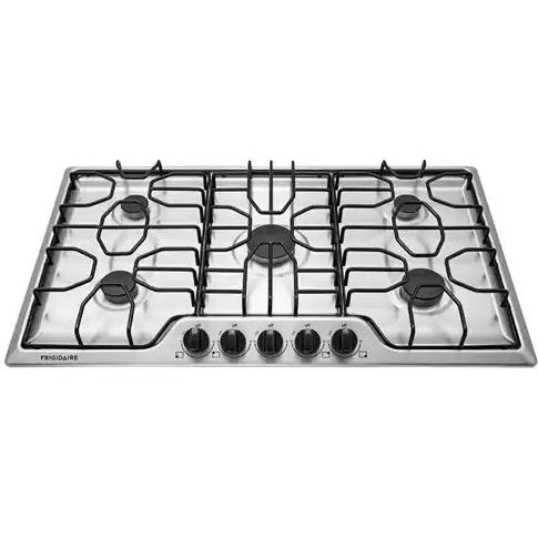  Frigidaire 36-inch Built-In Gas Rangetop FFGC3612TS IMAGE 2