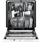  GE 24-inch Built-in Dishwasher with Sanitize Option GDT225SGLWW IMAGE 4
