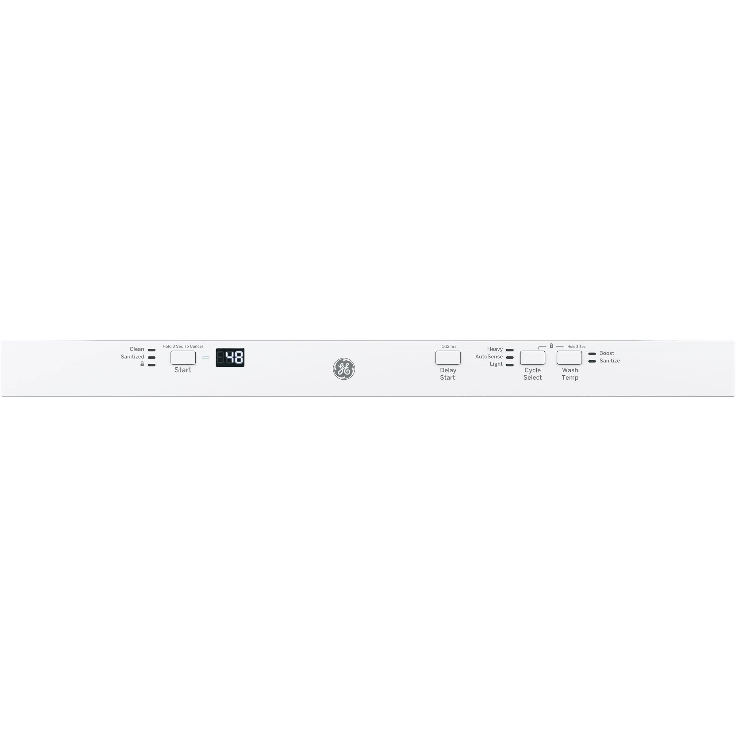  GE 24-inch Built-in Dishwasher with Sanitize Option GDT225SGLWW IMAGE 5
