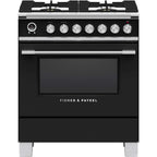  Fisher & Paykel 30-inch Freestanding Dual-Fuel Range with Warming Drawer OR30SCG6B1 IMAGE 1