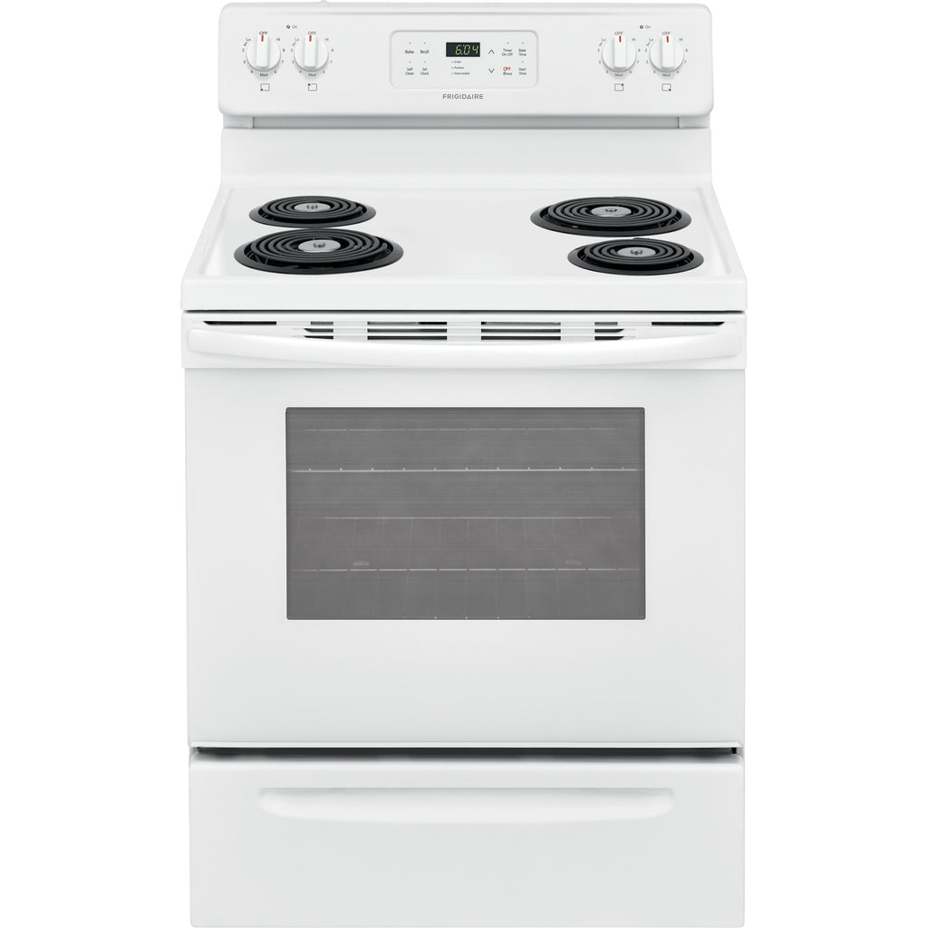  Frigidaire 30-inch, Freestanding Electric Range FFEF3016UW IMAGE 1