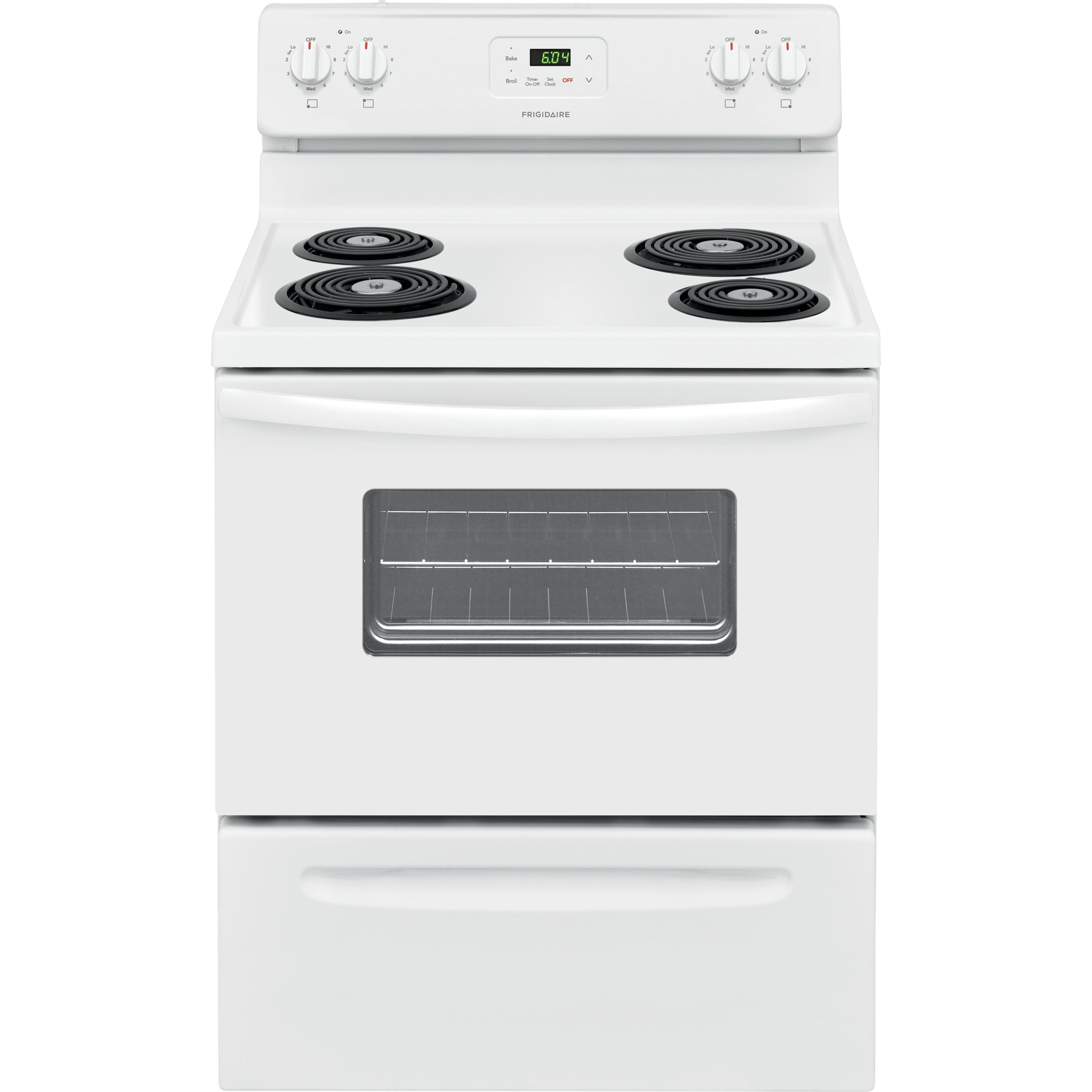  Frigidaire 30-inch Freestanding Electric Range CFEF3012UW IMAGE 1