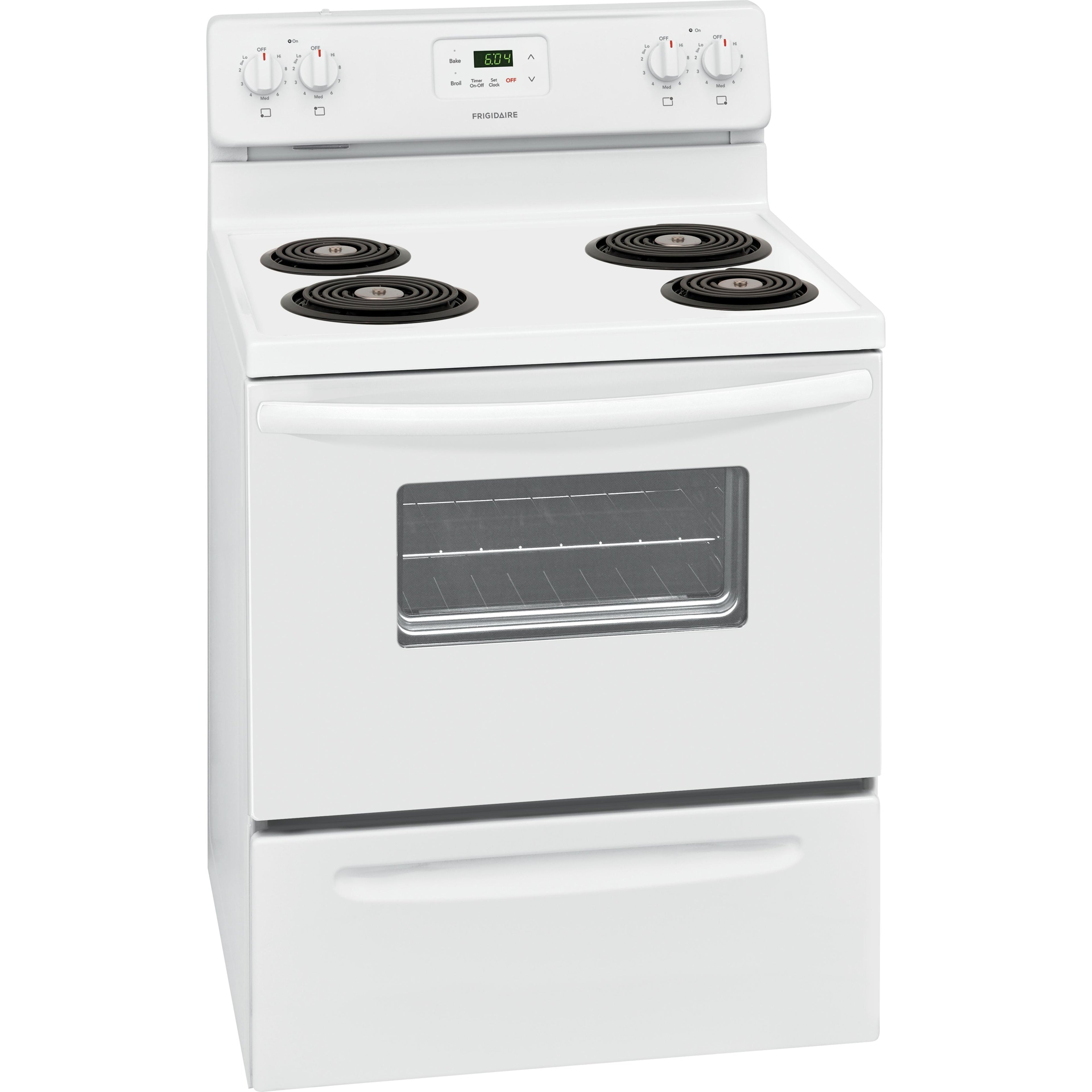  Frigidaire 30-inch Freestanding Electric Range CFEF3012UW IMAGE 6