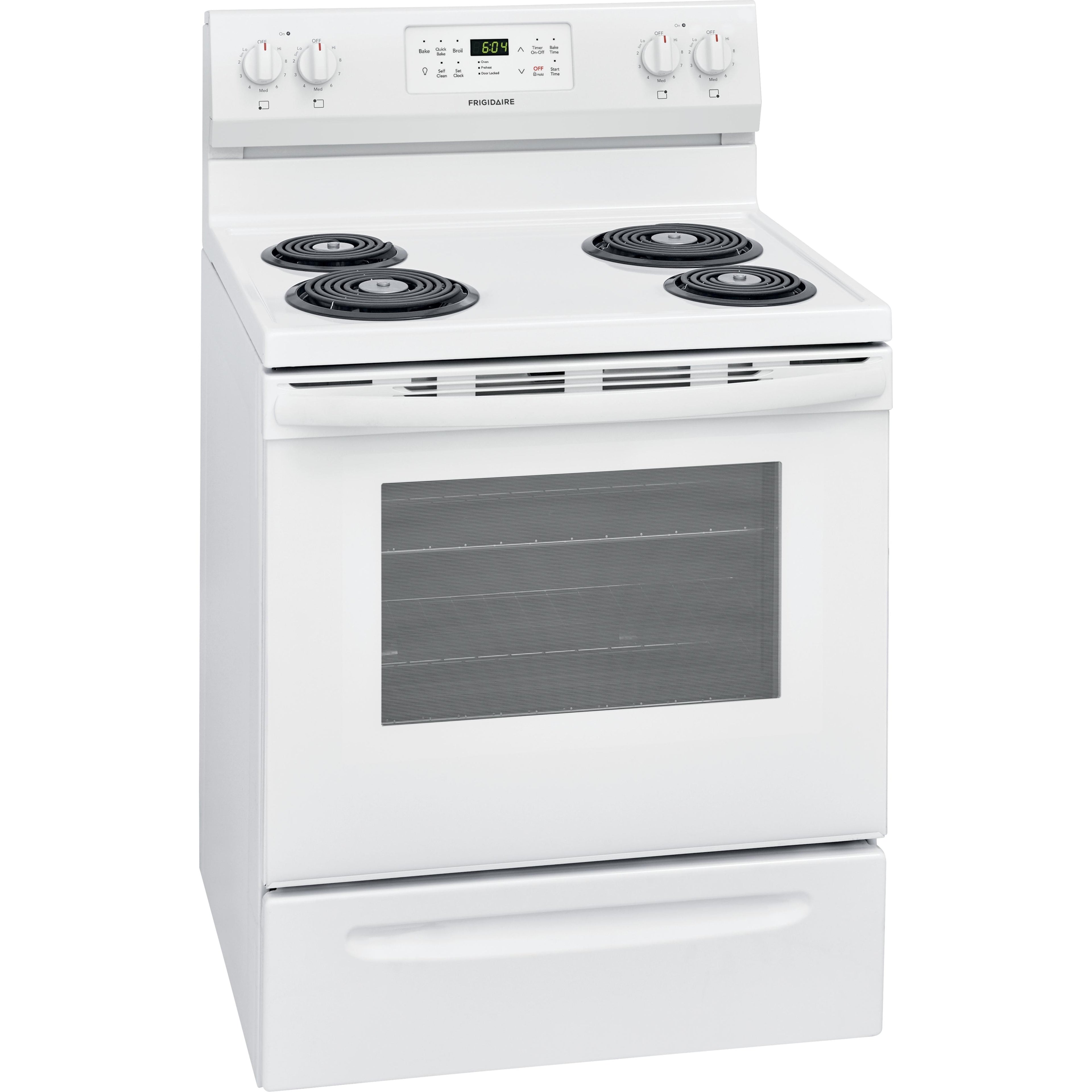  Frigidaire 30-inch Freestanding Electric Range CFEF3017UW IMAGE 6