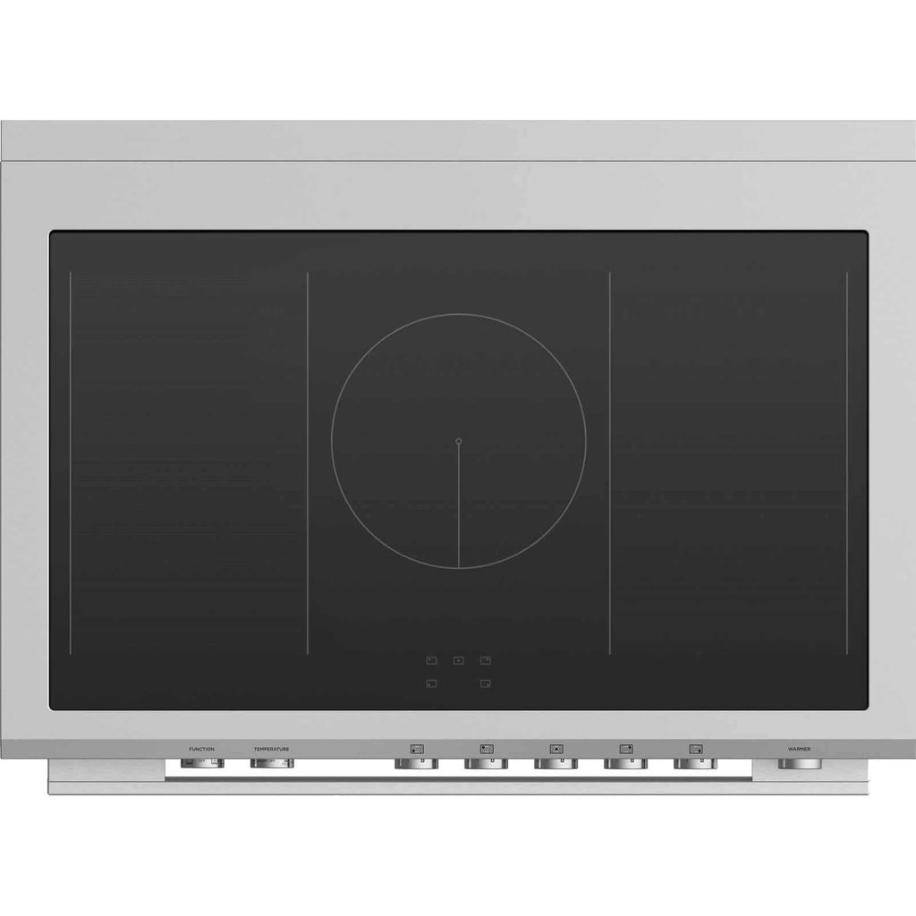 Fisher & Paykel 36-inch Freestanding Electric Induction Range with Self-Cleaning Oven OR36SDI6X1 IMAGE 3