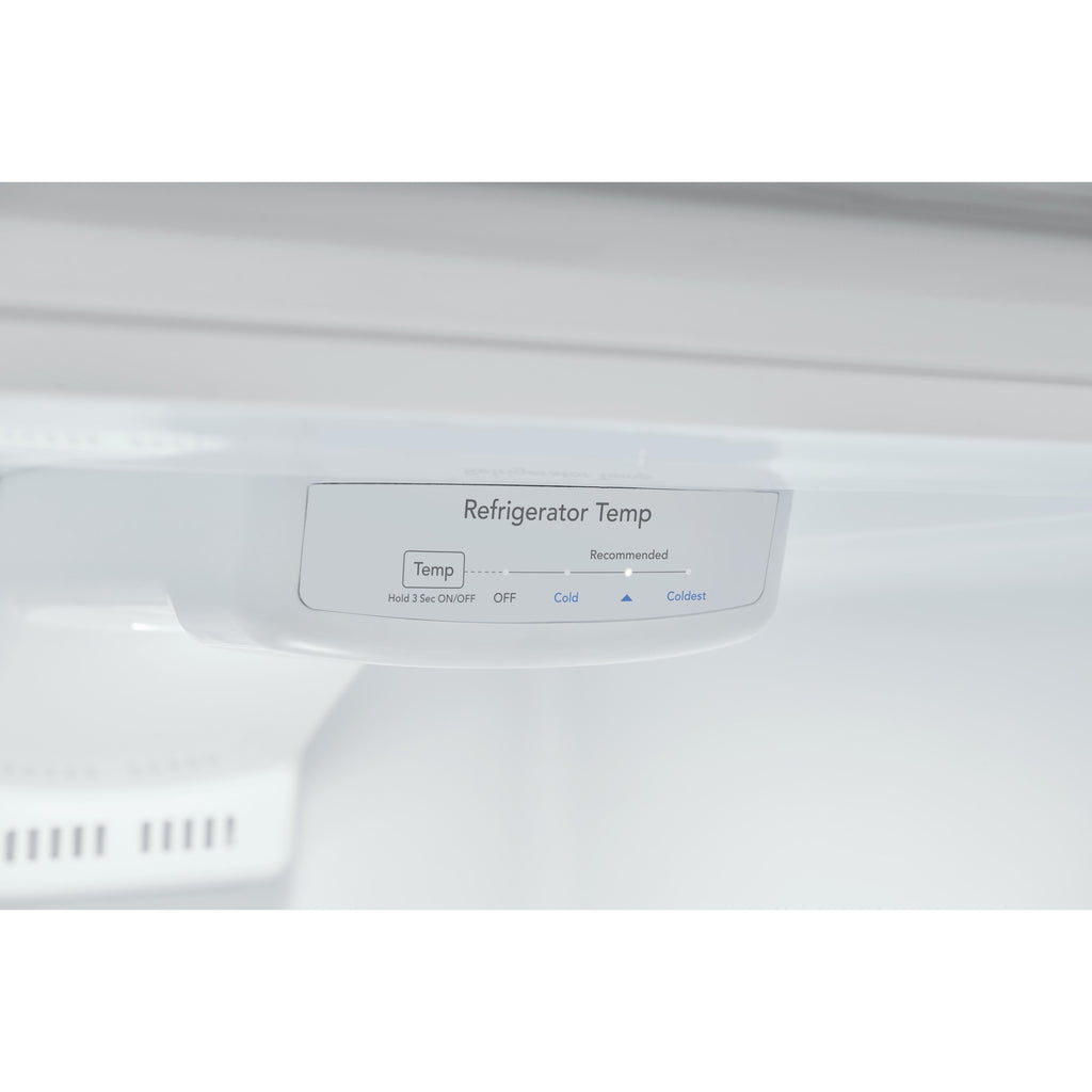  Frigidaire 24-inch, 11.6 cu. ft. Top Freezer Refrigerator FFET1222UW IMAGE 4