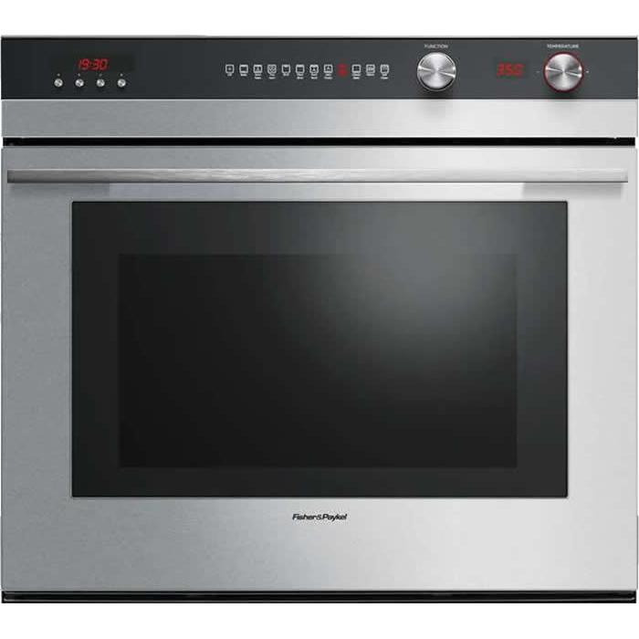  Fisher & Paykel 30-inch, 4.1 cu. ft. Built-in Single Wall Oven with AeroTech™ Technology OB30STEPX3-N-SP IMAGE 1