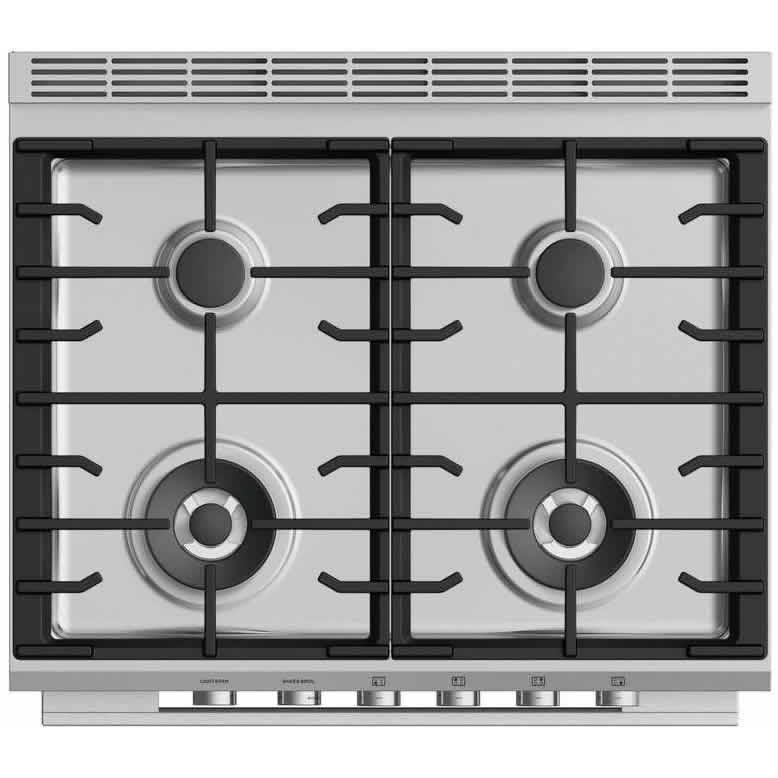  Fisher & Paykel 30-inch Freestanding Gas Range with  AeroTech™ Technology OR30SDG4X1-SP IMAGE 3