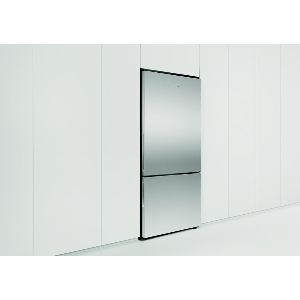  Fisher & Paykel 32-inch, 17.6 cu. ft. Counter-Depth Bottom Freezer Refrigerator with ActiveSmart™ RF170BRPX6-N-SP IMAGE 2