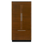  JennAir 36-inch, 20.8 cu. ft. Built-in French 3-Door Refrigerator with Interior Ice Maker JF36NXFXDE-SP IMAGE 1