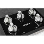  Whirlpool 36-inch Built-In Electric Cooktop WCE77US6HS IMAGE 2