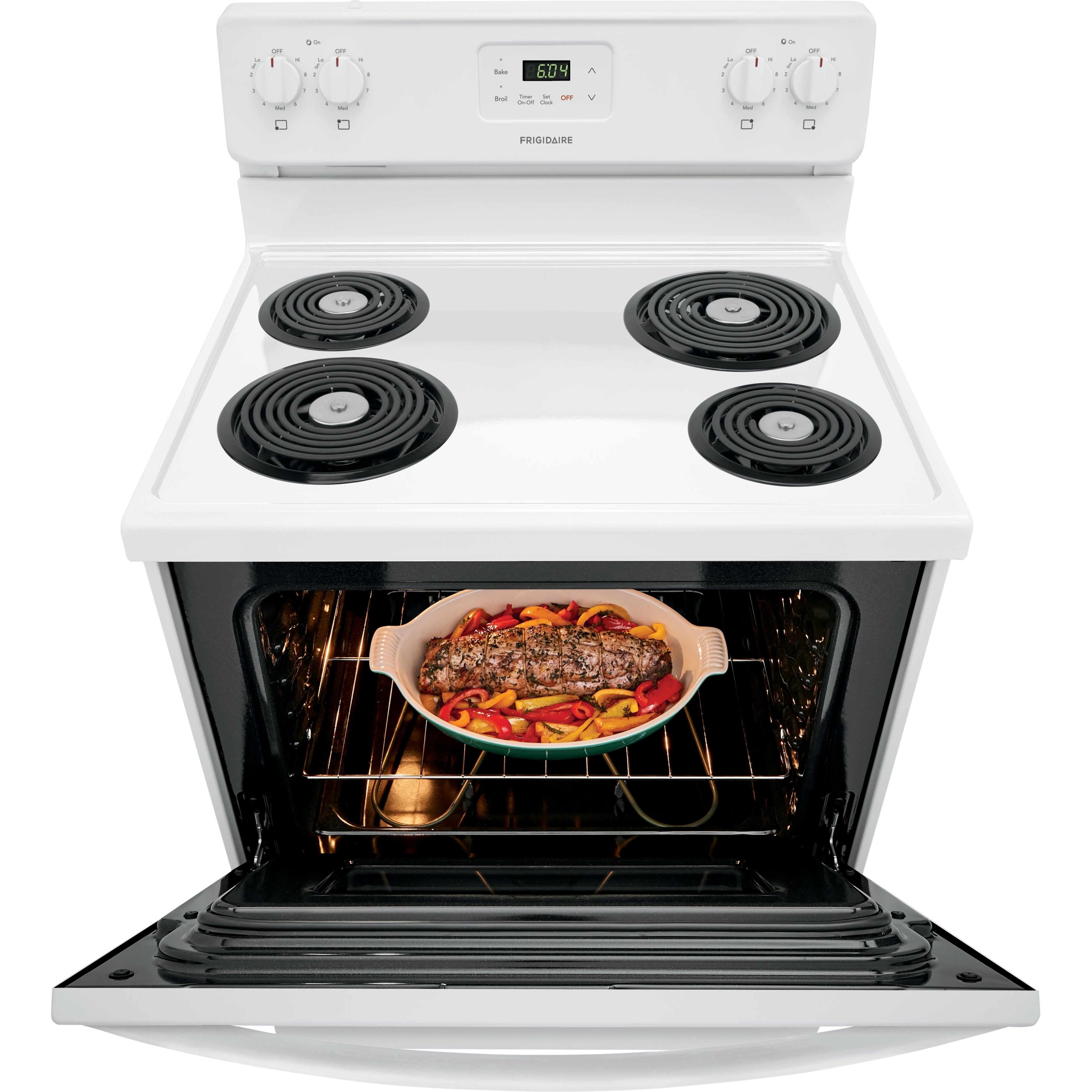  Frigidaire 30-inch Freestanding Electric Range FFEF3012UW IMAGE 3