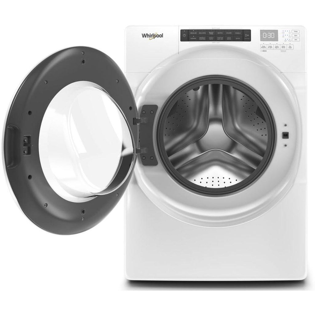  Whirlpool 5.2 cu. ft. Front Loading Washer with Load and Go™ Dispenser WFW5620HW IMAGE 4