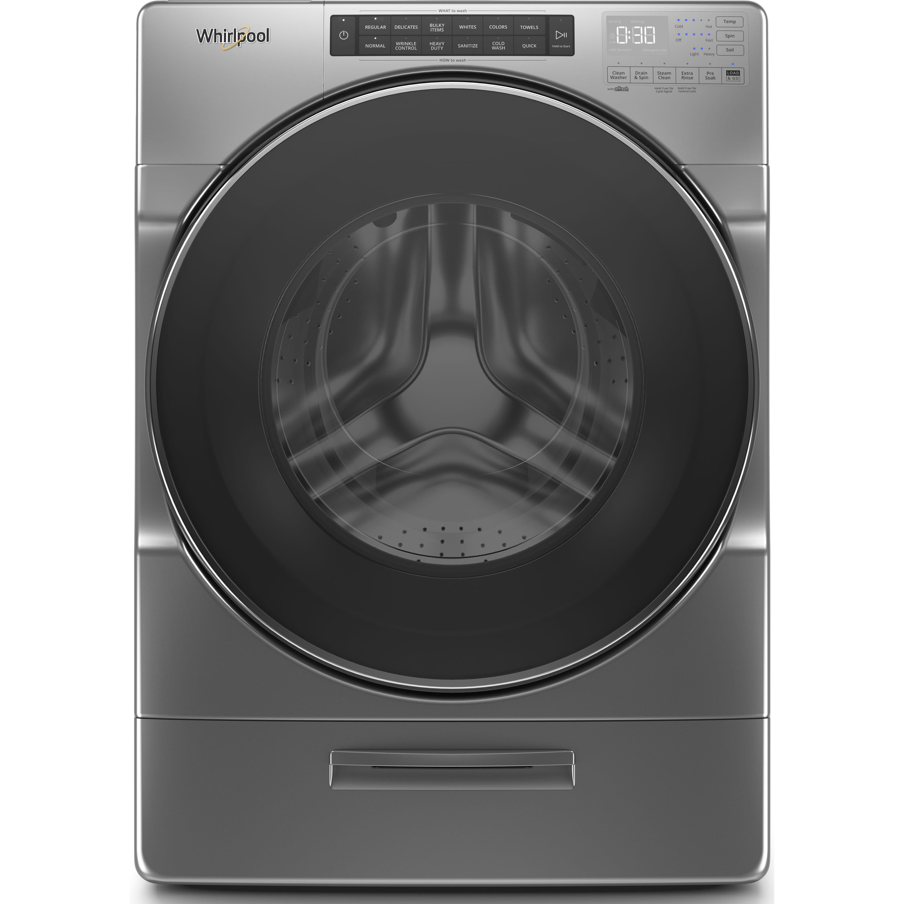  Whirlpool 5.2 cu. ft. Front Loading Washer with Load and Go™ XL Dispenser WFW6620HC IMAGE 1