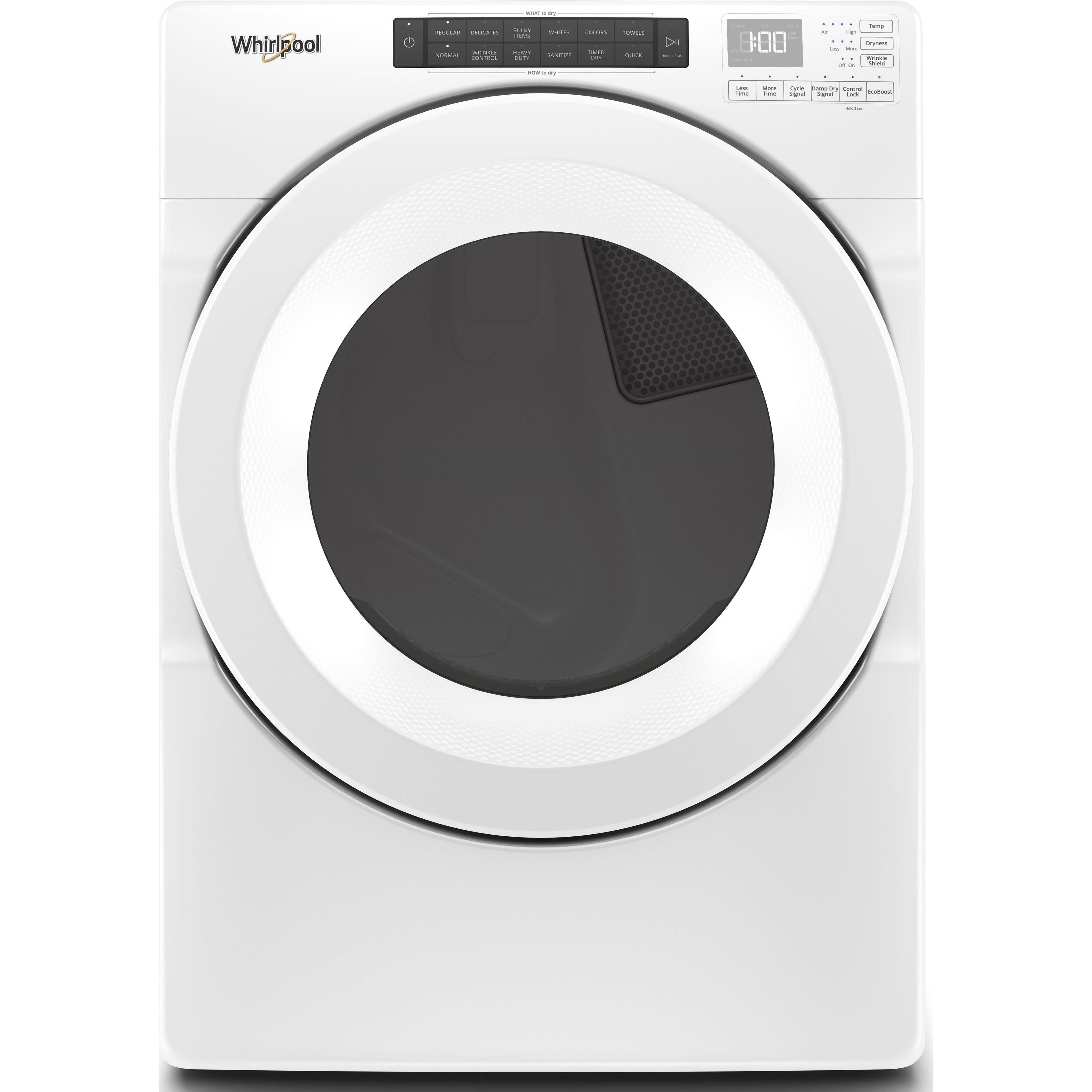  Whirlpool 7.4 cu.ft. Gas Dryer with Intuitive Touch Controls WGD5620HW IMAGE 1