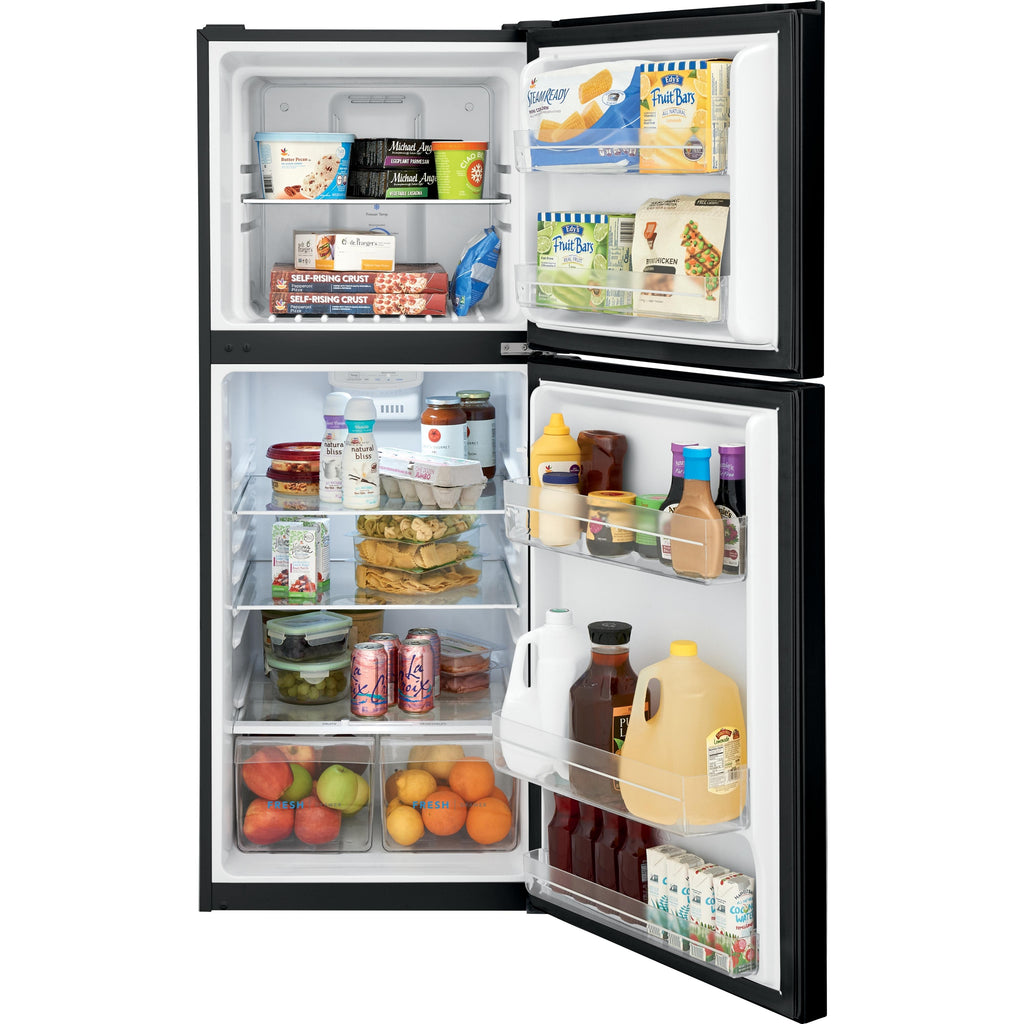  Frigidaire 24-inch, 11.6 cu. ft. Top Freezer Refrigerator FFET1222UB IMAGE 9