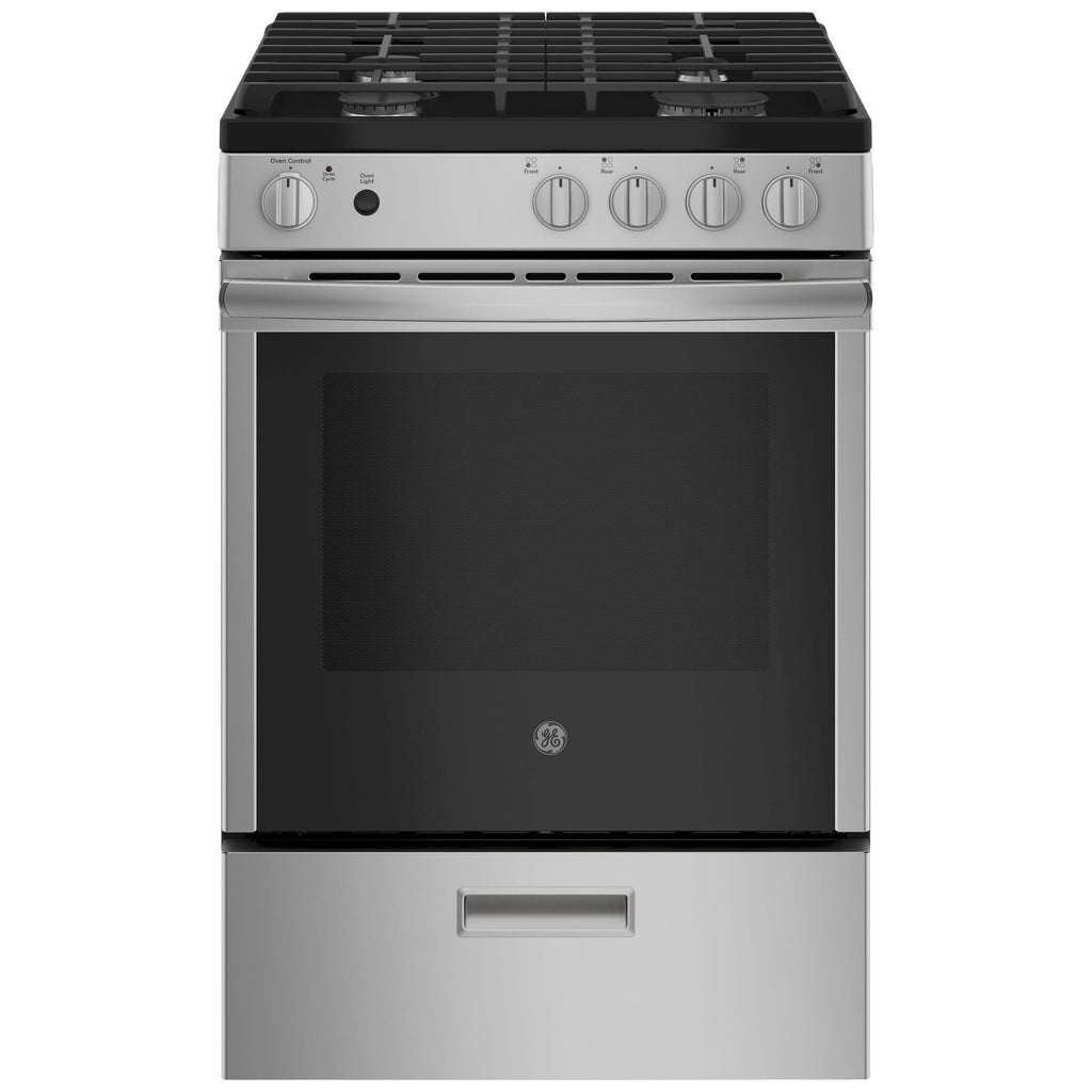  GE 24-inch Freestanding Gas Range JCGAS640RMSS IMAGE 2
