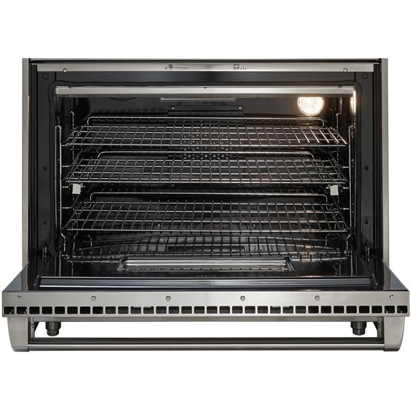  Wolf 36-inch Freestanding Gas Range with Convection GR364C-LP IMAGE 2