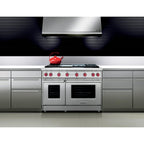 Wolf 48-inch Freestanding Gas Range with Convection GR484CG-LP IMAGE 6