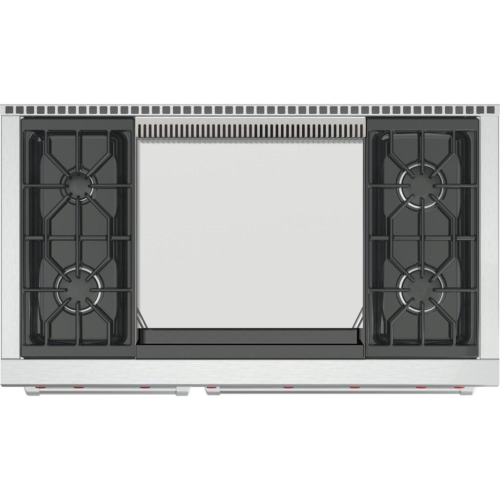  Wolf 48-inch Freestanding Gas Range with Convection GR484DG-LP IMAGE 6