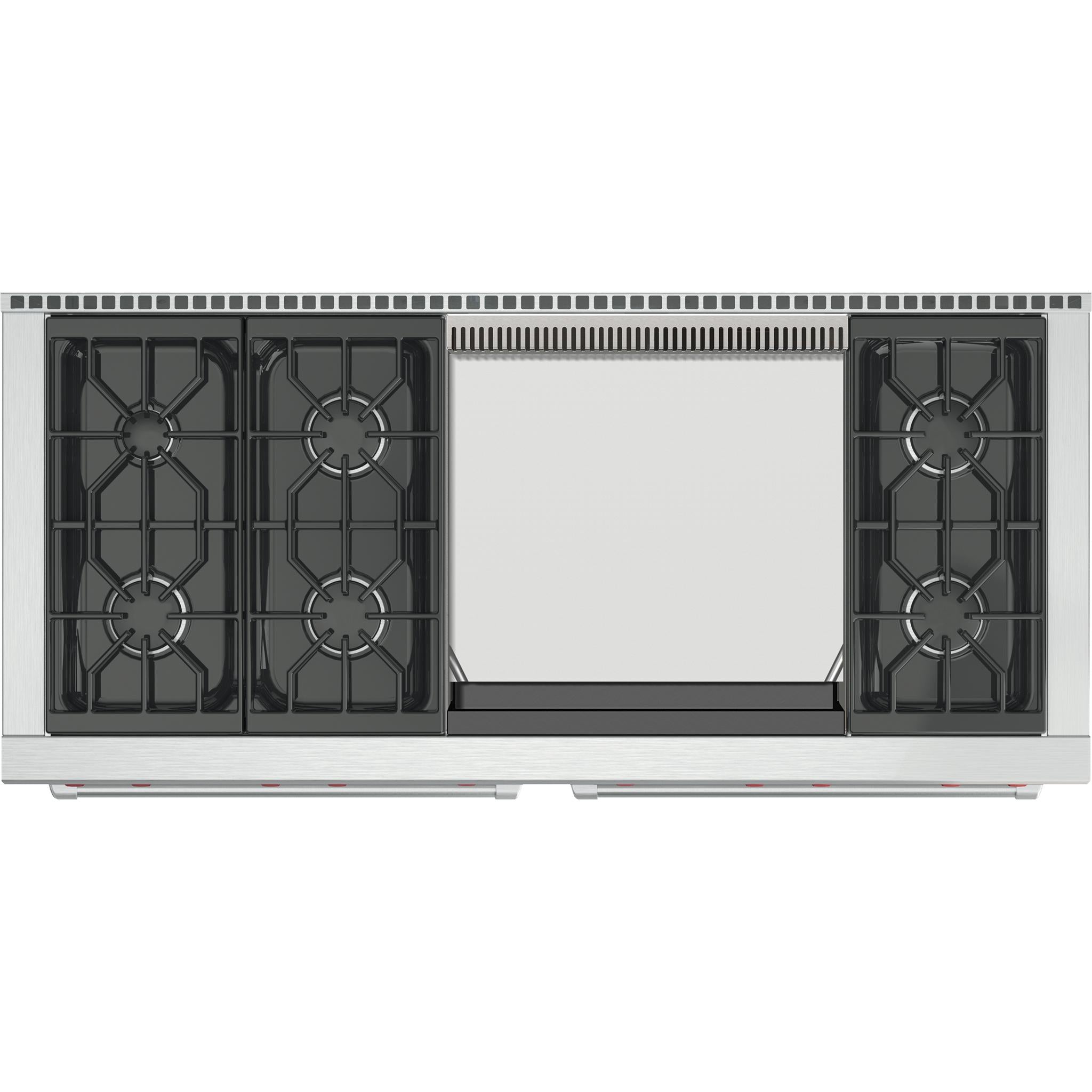  Wolf 60-inch Freestanding Gas Range with Convection GR606DG-LP IMAGE 2