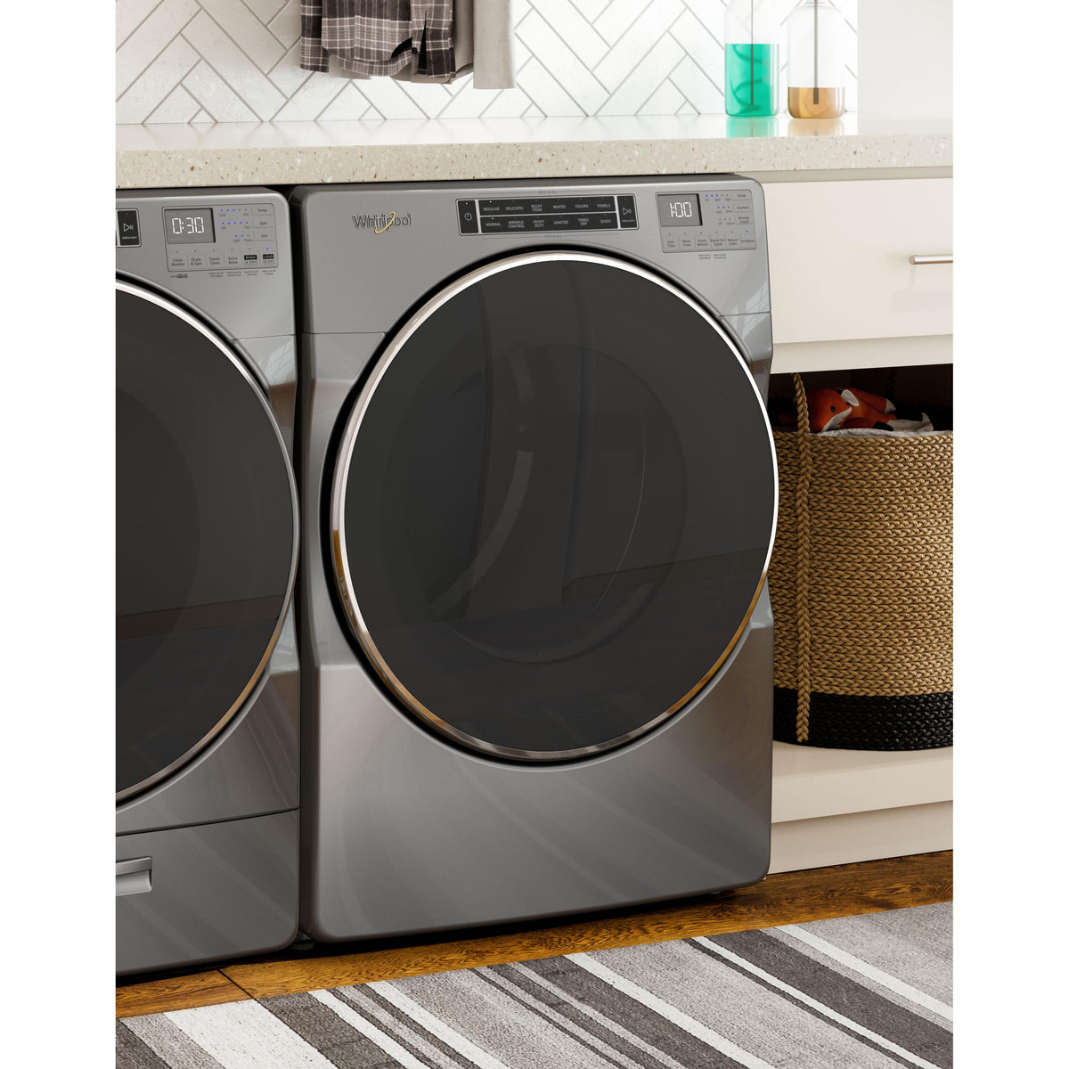  Whirlpool 7.4 cu.ft. Electric Dryer with Wrinkle Shield™ Plus WED8620HC IMAGE 4