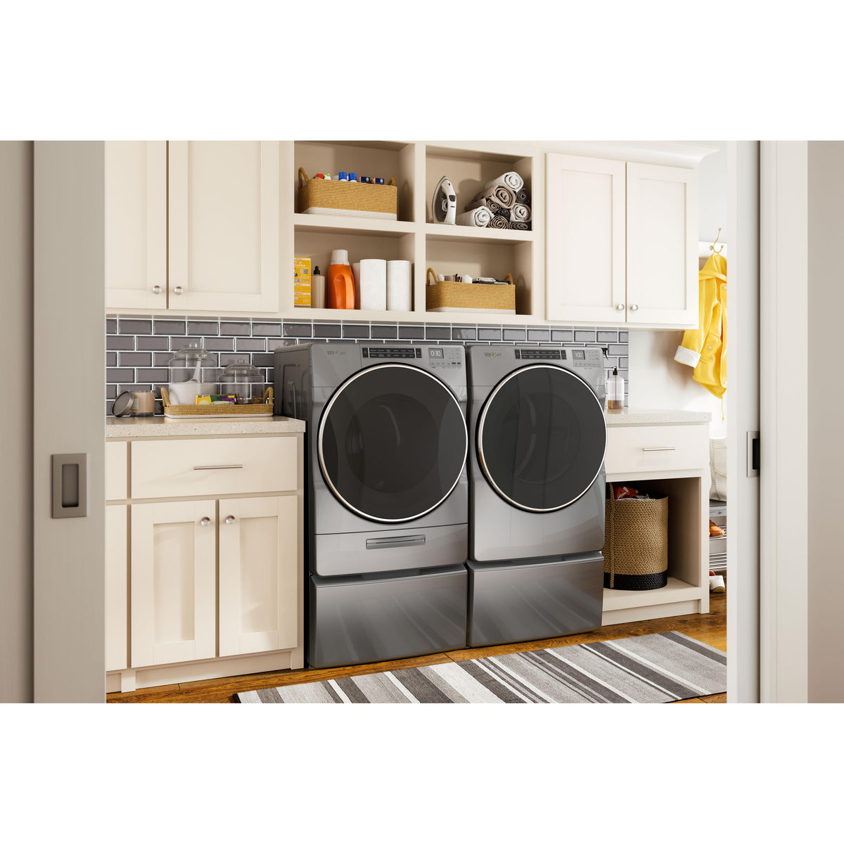  Whirlpool 7.4 cu.ft. Electric Dryer with Wrinkle Shield™ Plus WED8620HC IMAGE 5