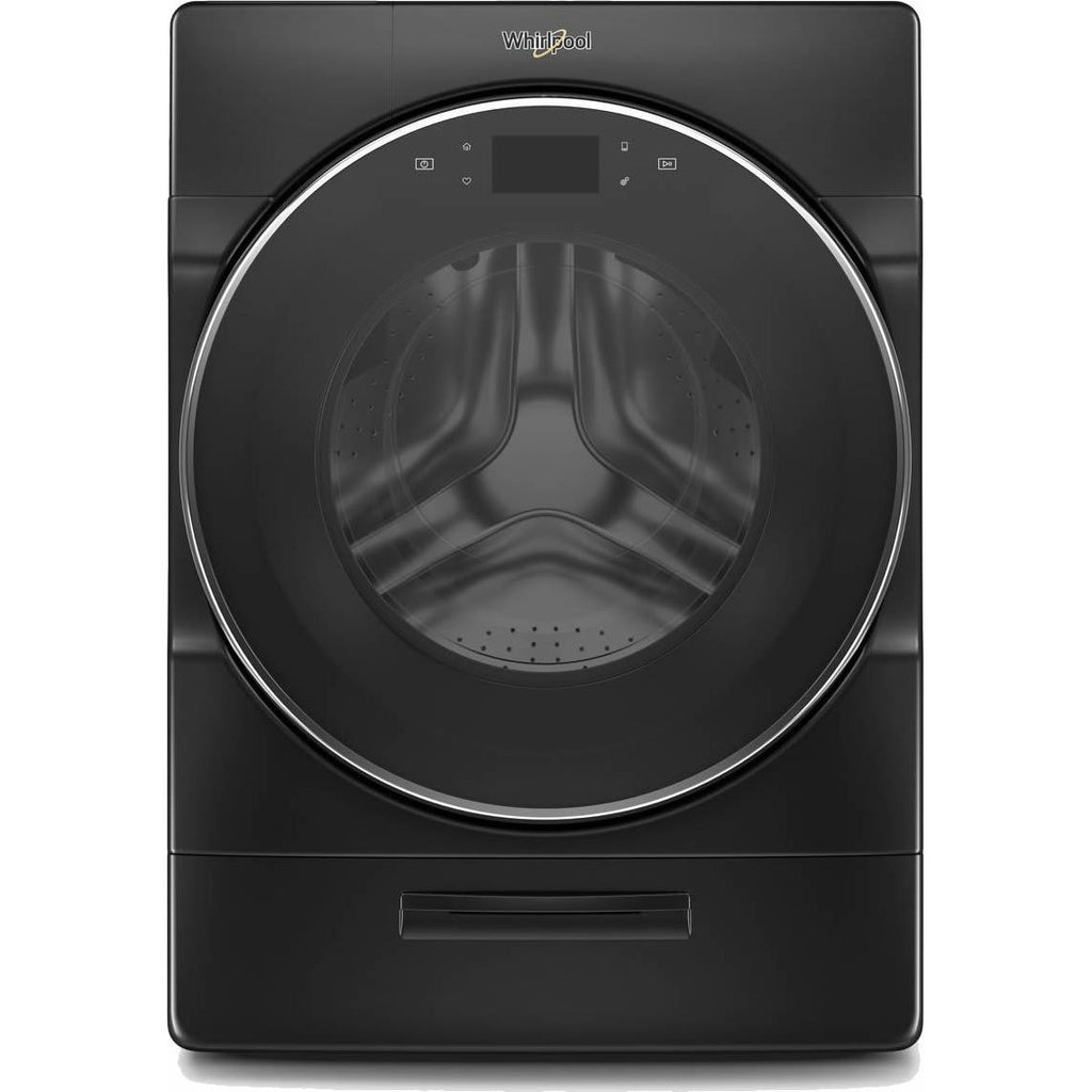  Whirlpool 5.8 cu. ft. Front Loading Washer with Load and Go™ XL Plus Dispenser WFW9620HBK IMAGE 1