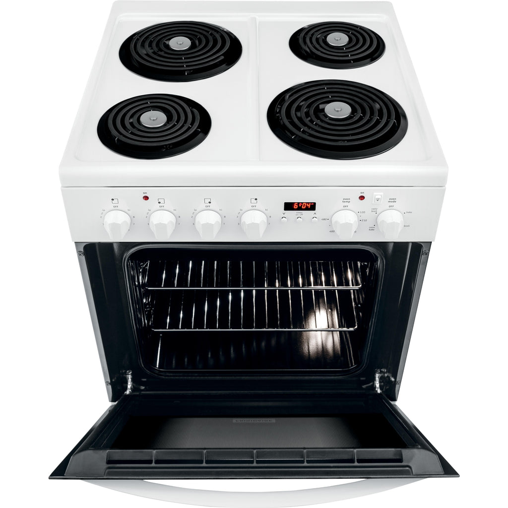 Frigidaire 24-inch Freestanding Electric Range CFEH2411UW IMAGE 3