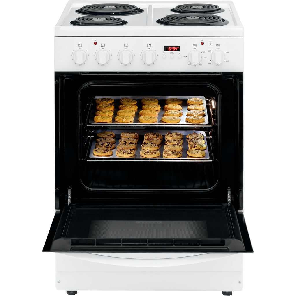  Frigidaire 24-inch Freestanding Electric Range CFEH2411UW IMAGE 4