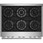  JennAir Rise 36-inch Professional-Style Gas Range JGRP436HL IMAGE 2