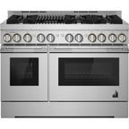  JennAir Rise 48-inch Professional-Style Gas Range with Infrared Grill JGRP648HL IMAGE 1