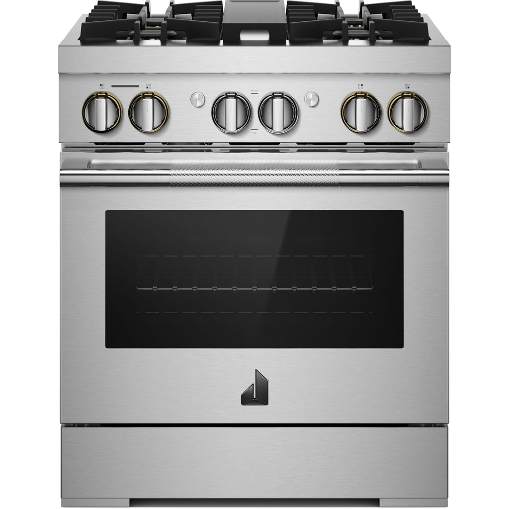  JennAir Rise 30-inch Professional-Style Dual-Fuel Range JDRP430HL IMAGE 1