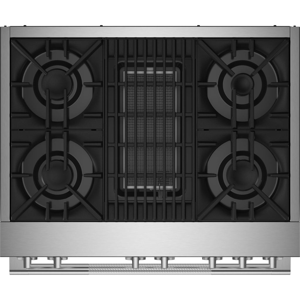  JennAir Rise 36-inch Professional-Style Dual-Fuel Range JDRP636HL IMAGE 3