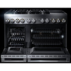  JennAir Rise 48-inch Professional-Style Dual-Fuel Range with Chrome-Infused Griddle JDRP548HL IMAGE 3