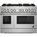  JennAir Rise 48-inch Professional-Style Dual-Fuel Range with Gas Grill JDRP648HL IMAGE 1