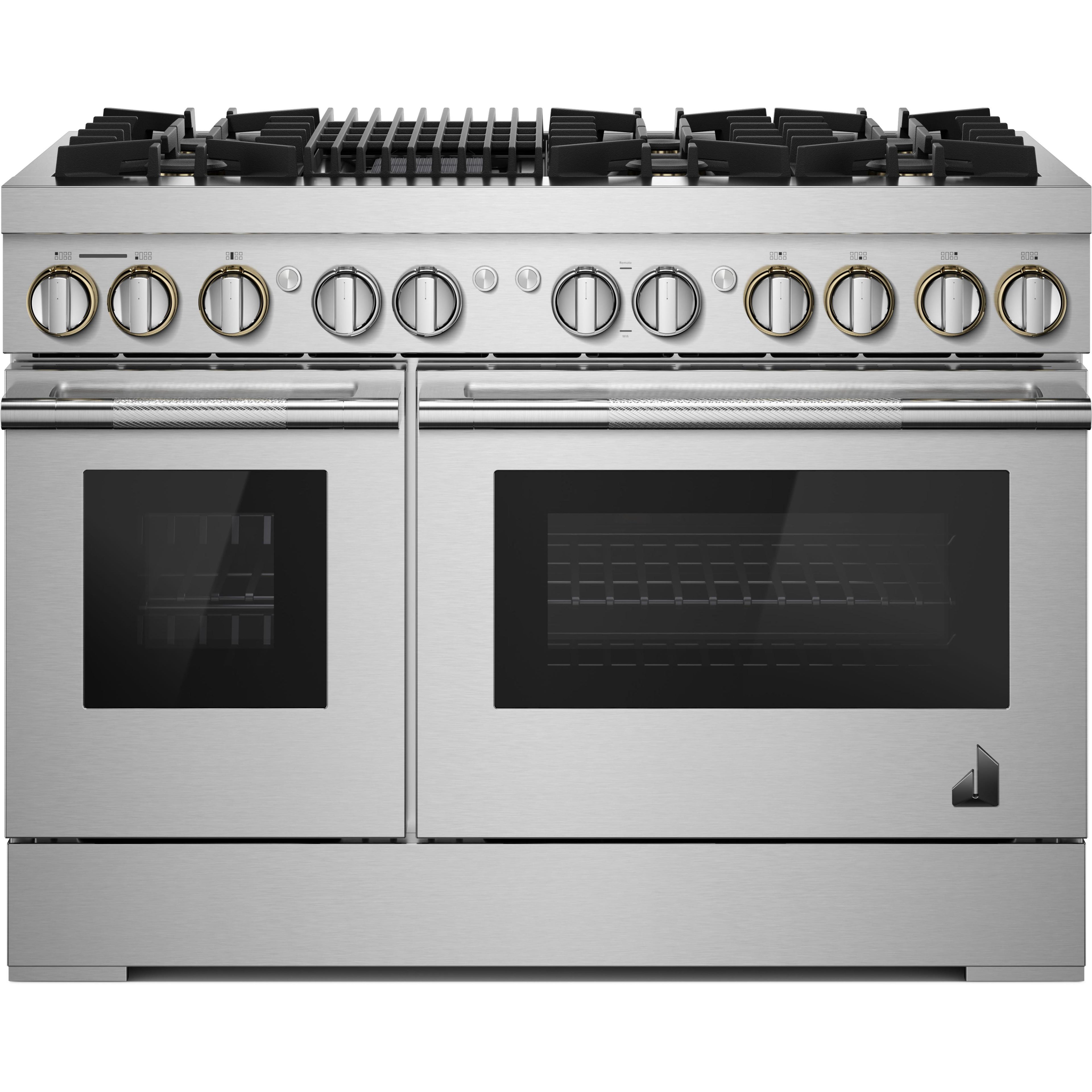  JennAir Rise 48-inch Professional-Style Dual-Fuel Range with Gas Grill JDRP648HL IMAGE 1