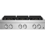  JennAir Noir 36-inch Gas Rangetop JGCP436HM IMAGE 1