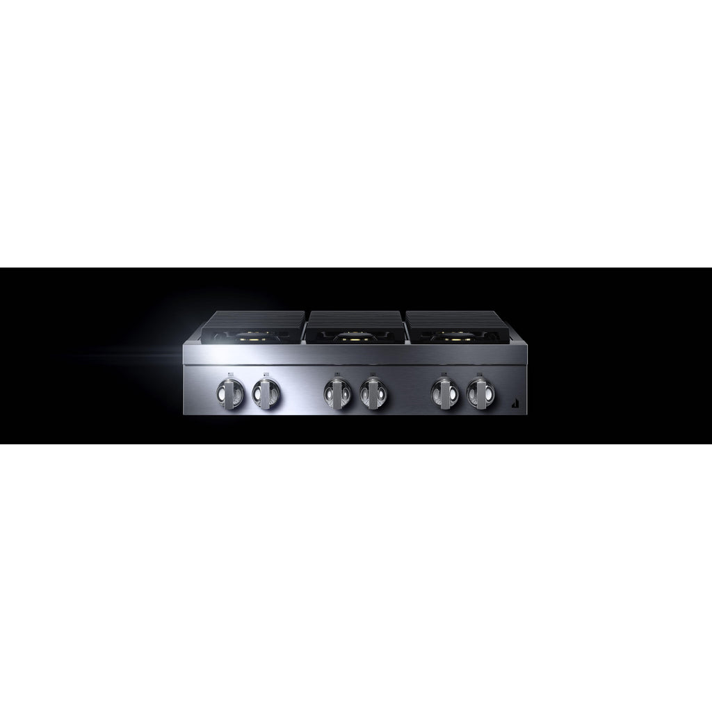  JennAir Noir 36-inch Gas Rangetop JGCP436HM IMAGE 3