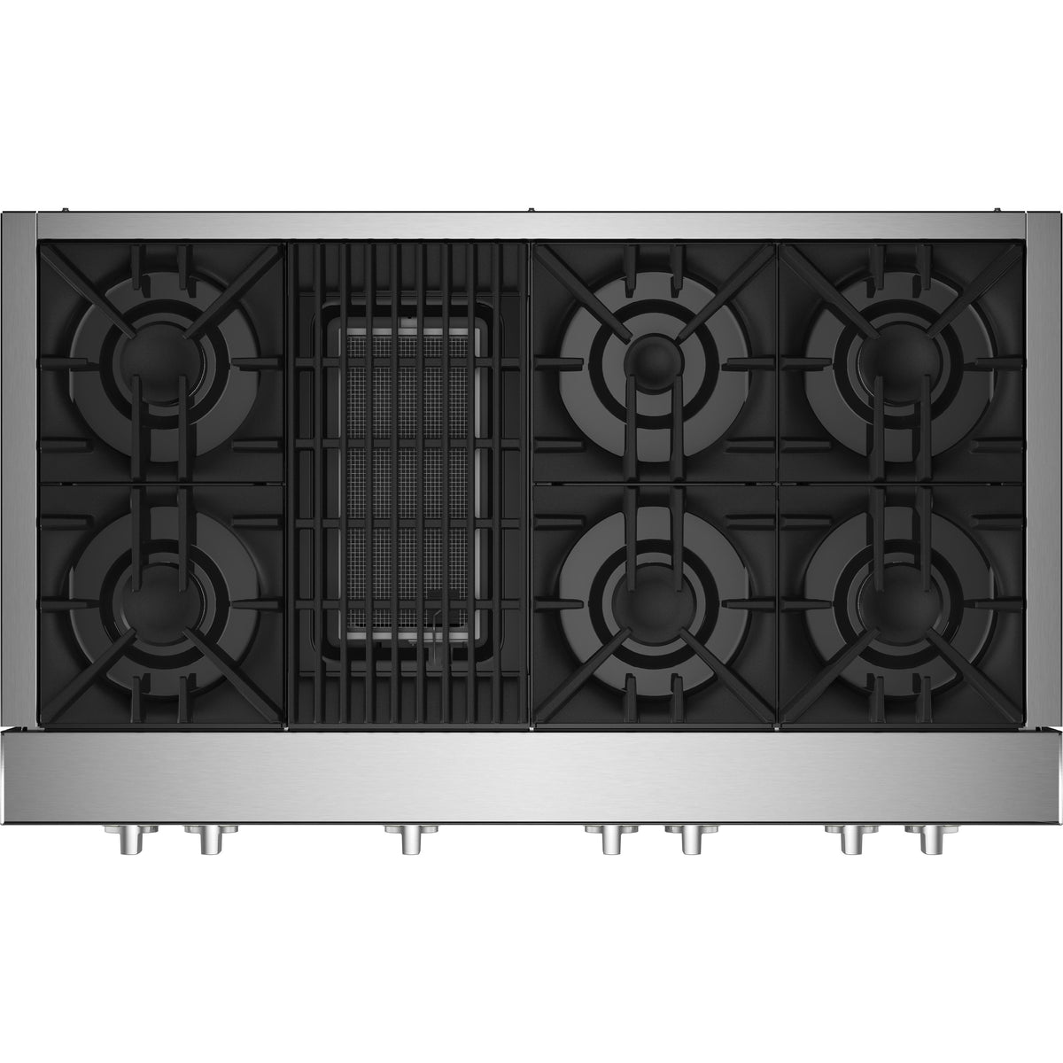  JennAir Rise 48-inch Gas Rangetop with Gas Grill JGCP648HL IMAGE 2