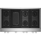  JennAir Noir 48-inch Gas Rangetop with Gas Grill JGCP648HM IMAGE 2