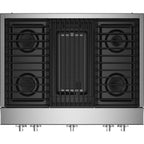  JennAir Noir 36-inch Gas Rangetop with Gas Grill JGCP636HM IMAGE 2