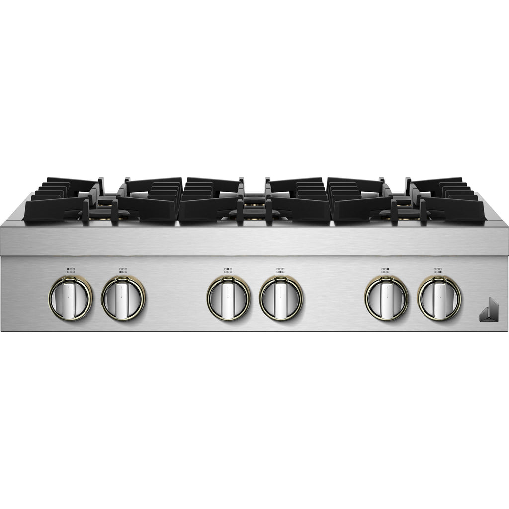  JennAir Rise 36-inch Gas Rangetop JGCP436HL IMAGE 1