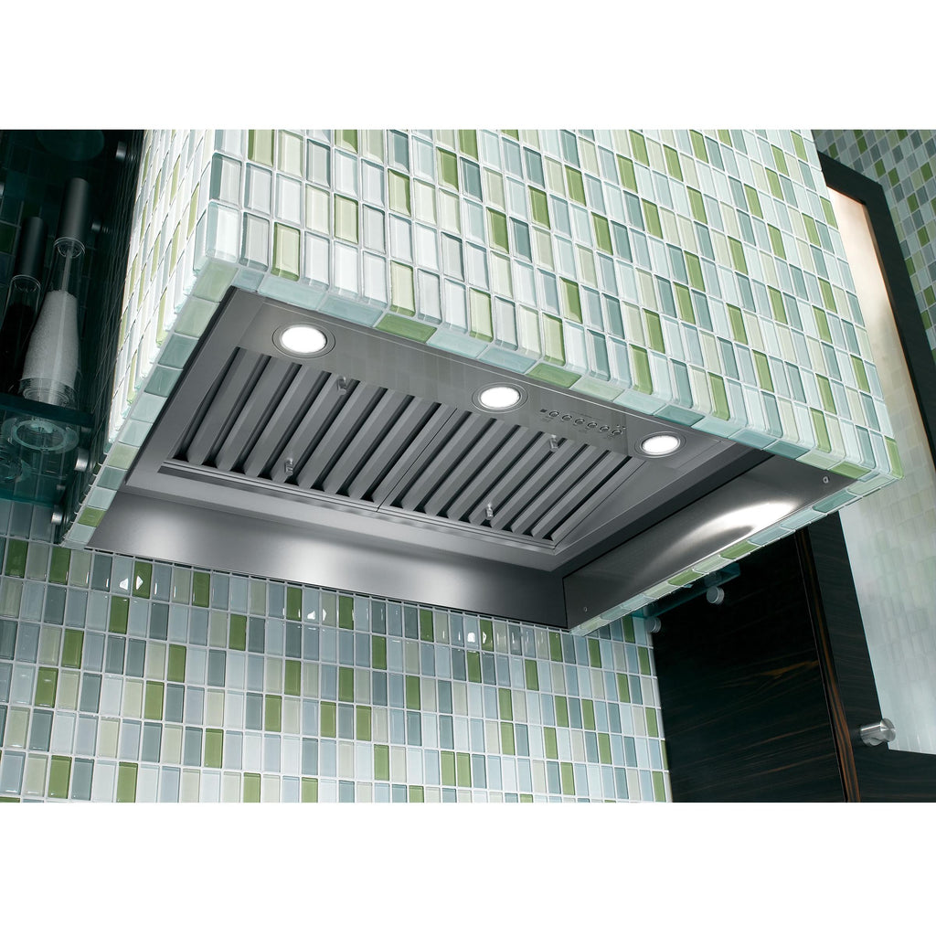  GE 30-inch Custom Insert with LED Lighting UVC9300SLSS IMAGE 4