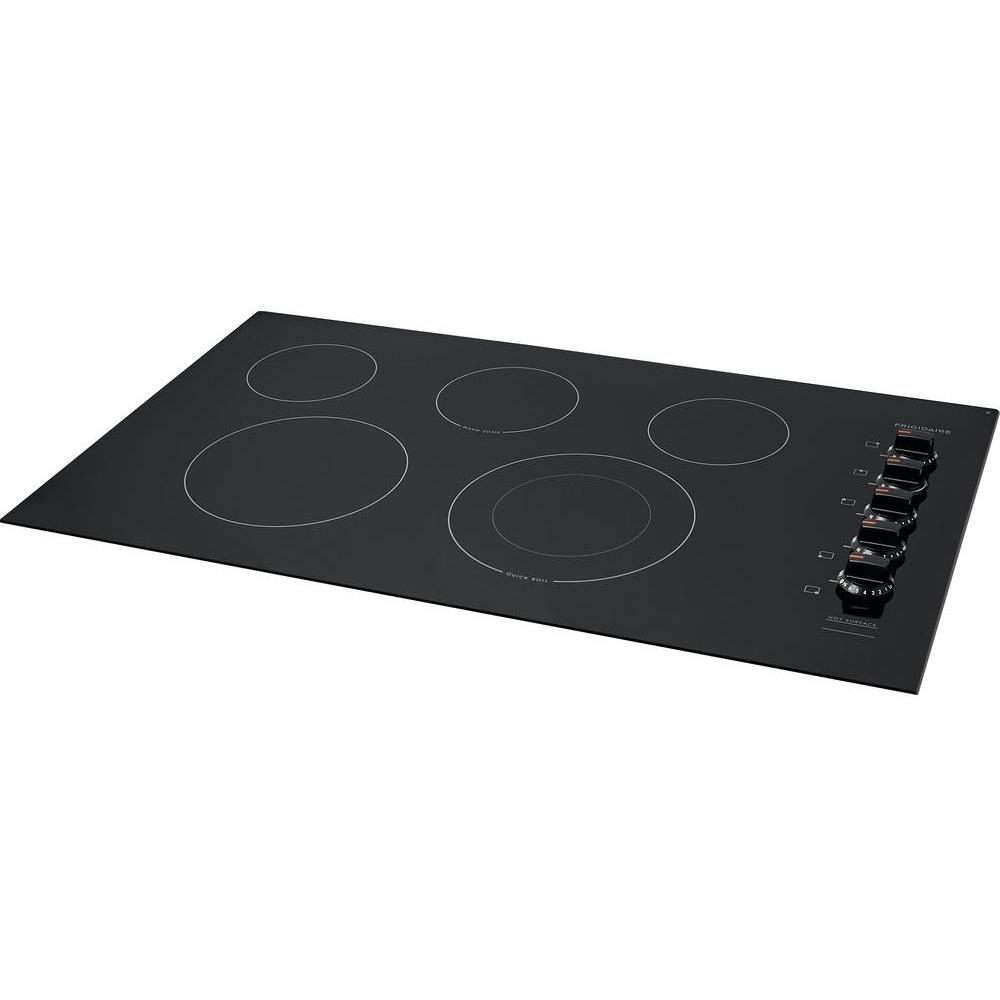  Frigidaire 36-inch Built-in Electric Cooktop with SpaceWise® Expandable Element FFEC3625UB IMAGE 2