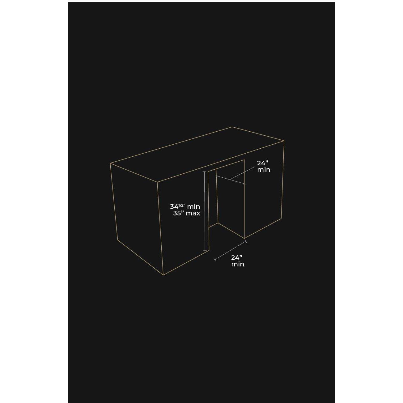  JennAir RISE™ Built-in Undercounter Beverage Center JUBFL242HL IMAGE 15