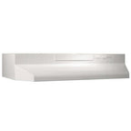  Broan 30-inch Economy Under Cabinet Range Hood BU230WW IMAGE 1