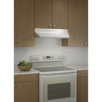  Broan 30-inch Economy Under Cabinet Range Hood BU230WW IMAGE 2